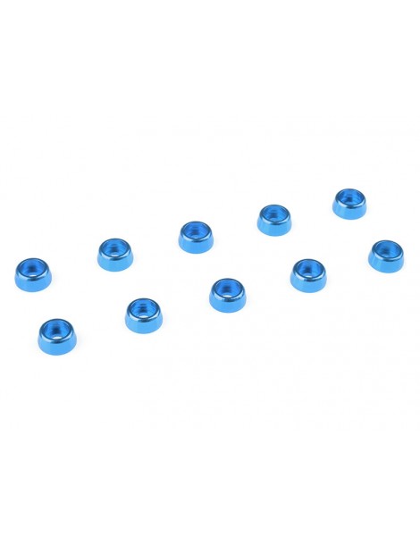 Washer for M2 Socket Head Screws OD 6mm Aluminium Blue (10)