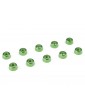 Washer for M2.5 Socket Head Screws OD 7mm Aluminium Green (10)