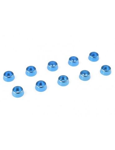 Washer for M2.5 Socket Head Screws OD 7mm Aluminium Blue (10)