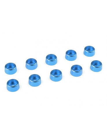 Washer for M3 Socket Head Screws OD 8mm Aluminium Blue (10)