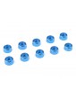 Washer for M3 Socket Head Screws OD 8mm Aluminium Blue (10)