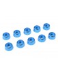 Washer for M4 Socket Head Screws OD 10mm Aluminium Blue (10)