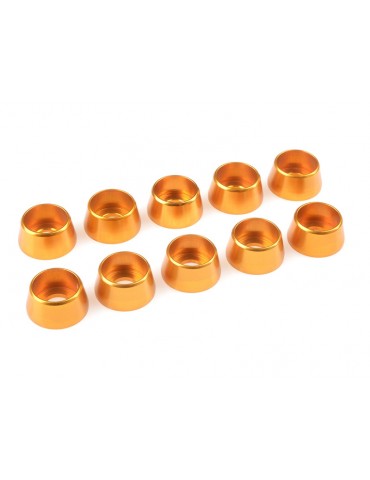 Washer for M5 Socket Head Screws OD 12mm Aluminium Gold (10)