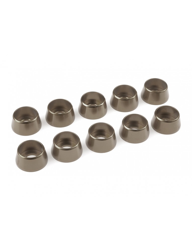 Washer for M5 Socket Head Screws OD 12mm Aluminium Gun Metal (10)