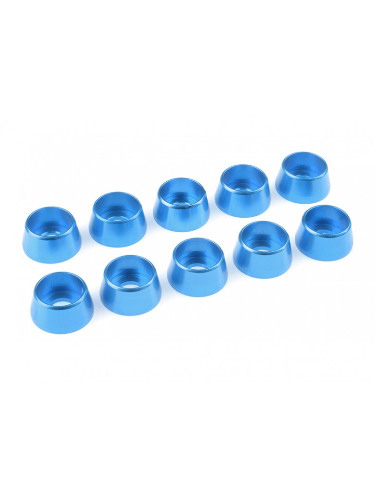 Washer for M5 Socket Head Screws OD 12mm Aluminium Blue (10)