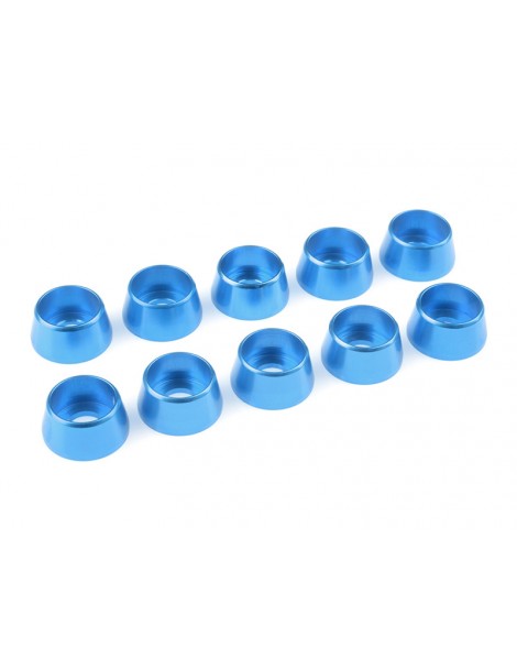 Washer for M5 Socket Head Screws OD 12mm Aluminium Blue (10)