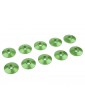 Washer for M3 Button Head Screws OD 15mm Aluminium Green (10)