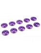 Washer for M3 Button Head Screws OD 15mm Aluminium Purple (10)