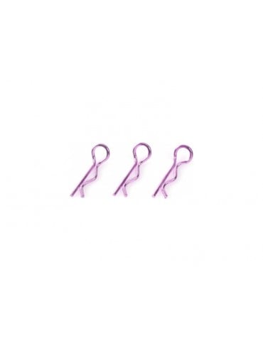Body Clips 45 Bent Medium Purple (10)