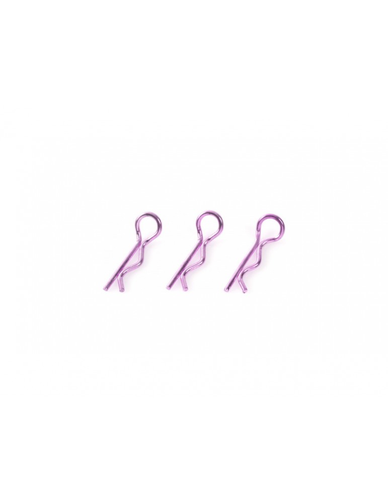Body Clips 45 Bent Medium Purple (10)