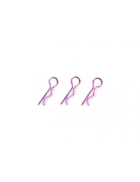 Body Clips 45 Bent Medium Purple (10)