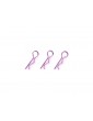 Body Clips 45 Bent Medium Purple (10)