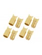 Connector Gold Plated 6.0mm (4 pairs)