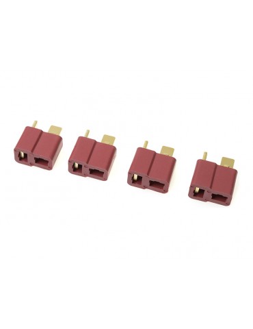 Connector Gold Plated Deans Female (4)