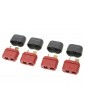 Connector Gold Plated Deans w/ Cap Female (4)