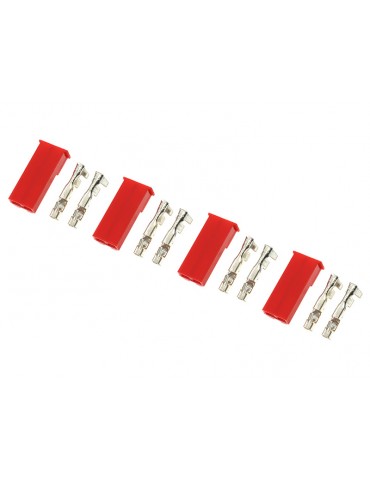 Connector Gold Plated JST Male (4)