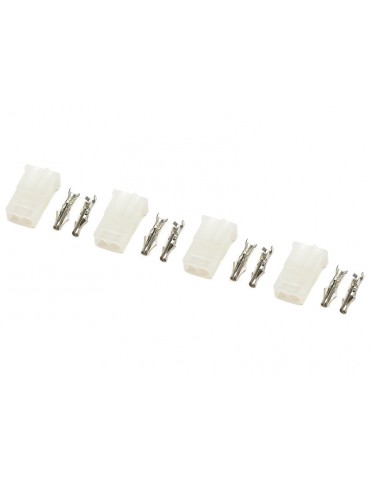 Connector Gold Plated AMP Male (4)