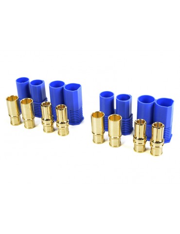 Connector Gold Plated EC8 (2 pairs)