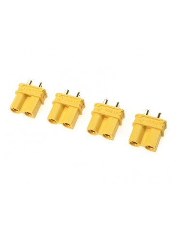 Connector Gold Plated XT-30U Male (4)