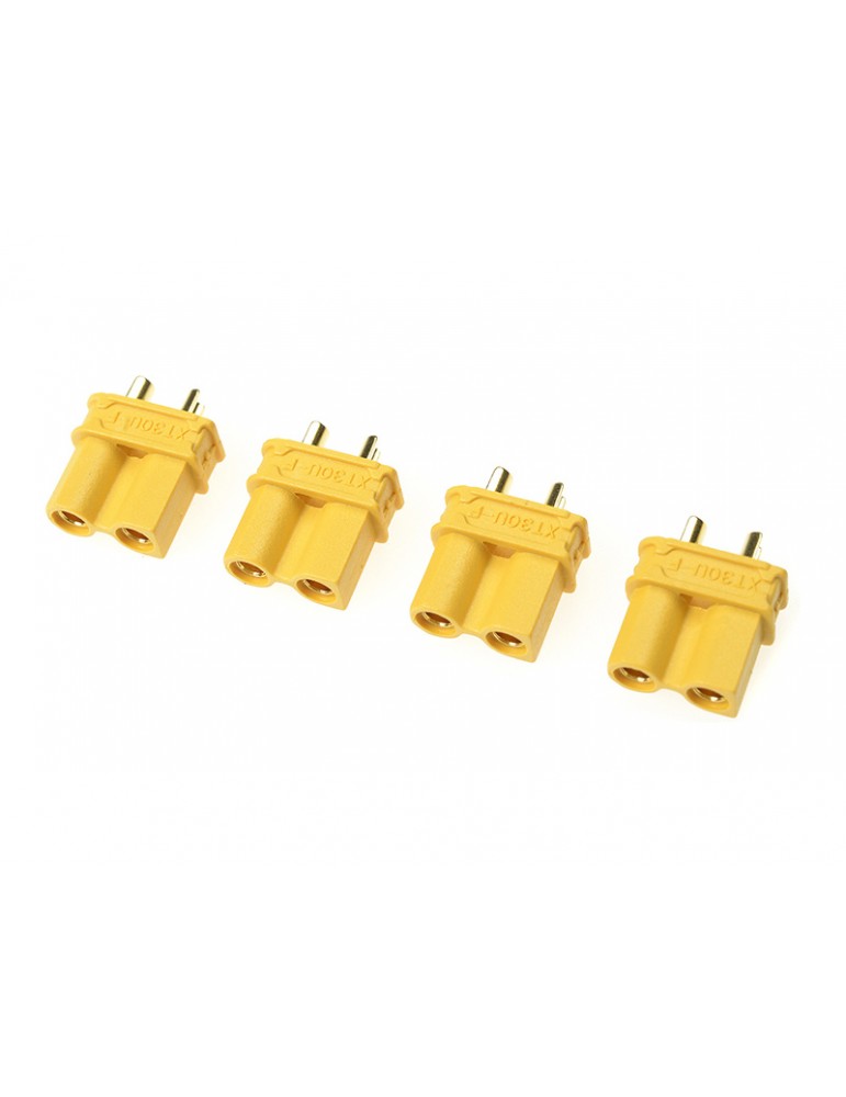 Connector Gold Plated XT-30U Male (4)
