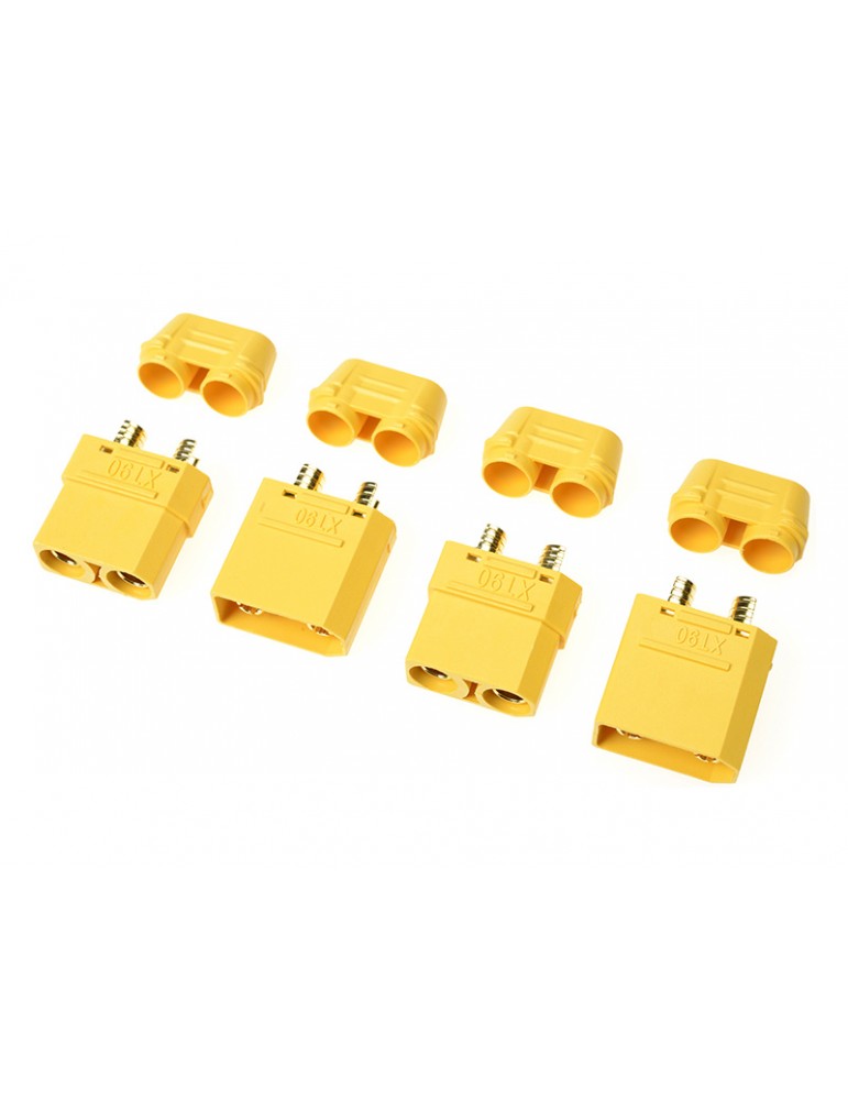 XT90H paauksuotos jungtys 2 poros RC modeliams