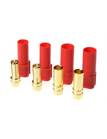 Connector Gold Plated XT-150 Red (2 pairs)
