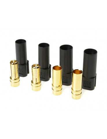 Connector Gold Plated XT-150 Black (2 pairs)