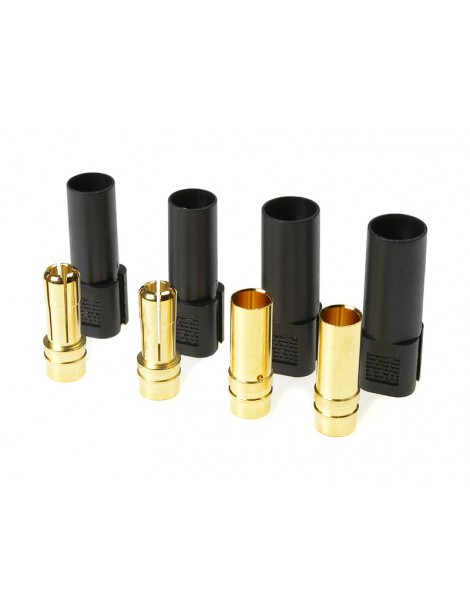 Connector Gold Plated XT-150 Black (2 pairs)