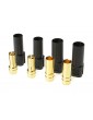 Connector Gold Plated XT-150 Black (2 pairs)