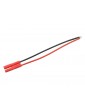 Connector Gold Plated 2.0mm Male w/ wire 20AWG 10cm