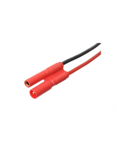 Connector Gold Plated 2.0mm Female w/ wire 20AWG 10cm