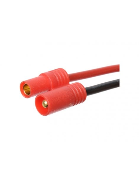 Connector Gold Plated 3.5mm Male w/ wire 14AWG 10cm
