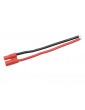 Connector Gold Plated 3.5mm Female w/ wire 14AWG 10cm