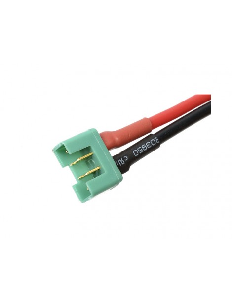 Connector Gold Plated MPX Female w/ wire 14AWG 10cm