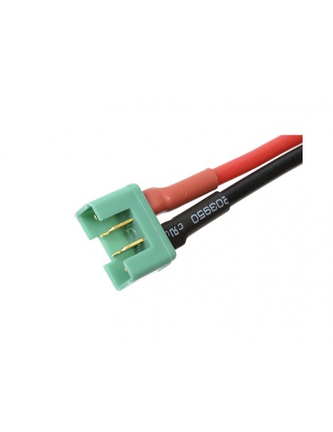 Connector Gold Plated MPX Female w/ wire 14AWG 12cm