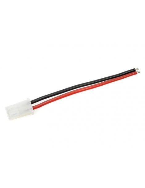 Connector Gold Plated AMP Male w/ wire 16AWG 10cm