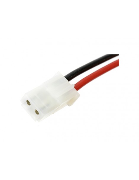 Connector Gold Plated AMP Male w/ wire 16AWG 10cm