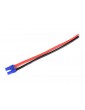Connector Gold Plated EC2 Male w/ wire 14AWG 12cm