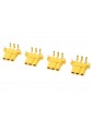 Connector Gold Plated MR-30PW w/ Cap Male (4)