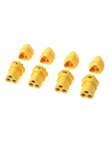 Connector Gold Plated MT-30 w/ Cap Male (4)