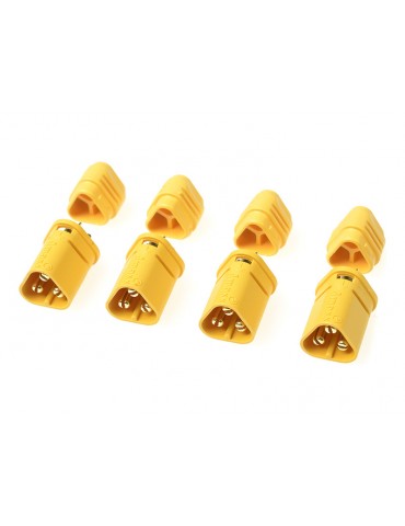 Connector Gold Plated MT-30 w/ Cap Female (4)