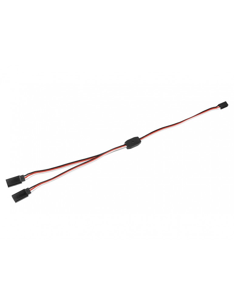 Servo Y-Lead Flat Futaba 22AWG 30cm