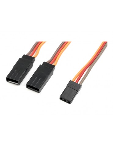 Servo Y-Lead Flat JR 22AWG 15cm