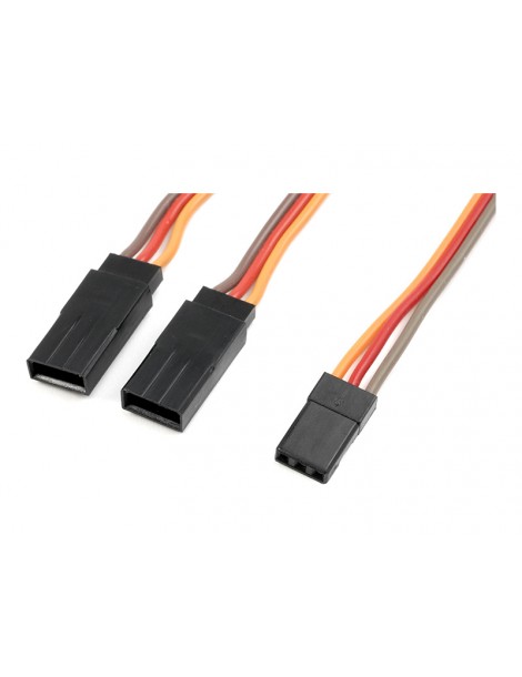 Servo Y-Lead Flat JR 22AWG 15cm