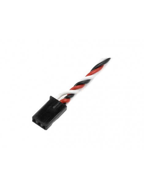 Servo Lead Twisted Futaba Male 22AWG 30cm