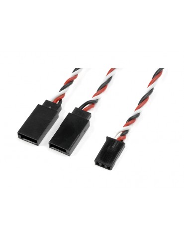 Servo Y-Lead Twisted Futaba 22AWG 15cm