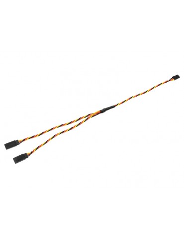Servo Y-Lead JR Twisted 22AWG 22AWG 30cm