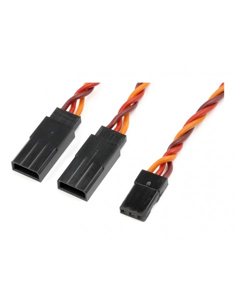 Servo Y-Lead JR Twisted 22AWG 22AWG 30cm