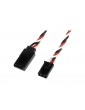 Servo Extension Lead Twisted Futaba HD 22AWG 20cm
