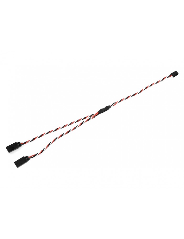 Servo Y-Lead Twisted Futaba HD 22AWG 30cm